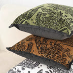 Animal Pattern Jacquard Cushion Cover