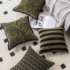 Animal Pattern Jacquard Cushion Cover