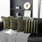 Animal Pattern Jacquard Cushion Cover